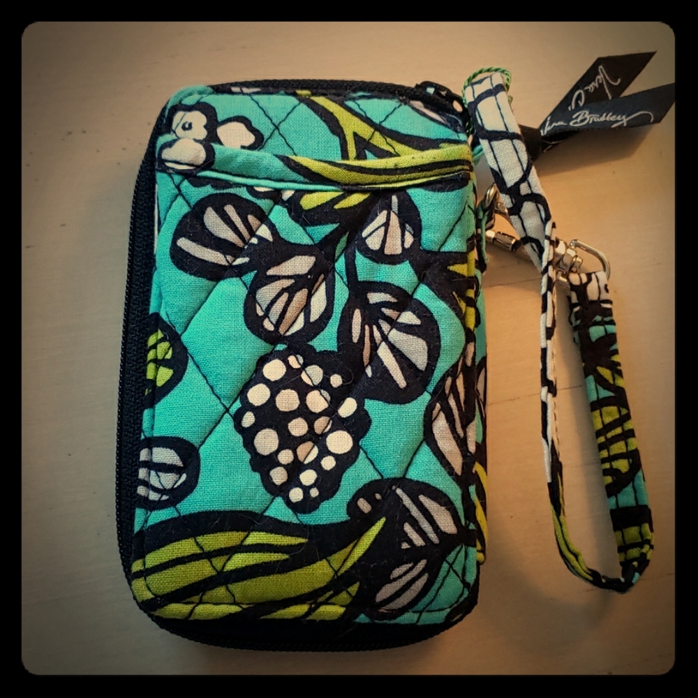 Vera Bradley Island Blooms All in One Wristlet